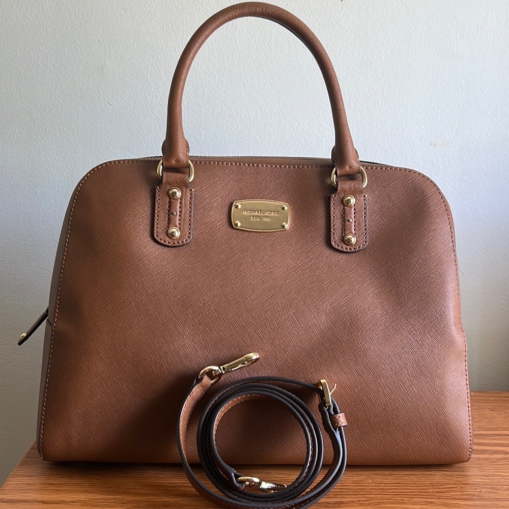 Michael Kors Saffiano Large Satchel
